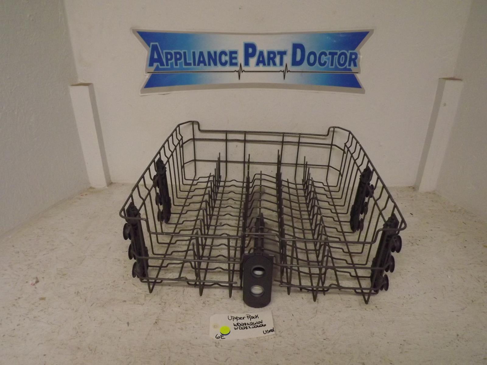 GE Dishwasher WD28X26104 WD28X22626 Upper Rack Used GE Dishwasher WD28X26104 WD28X22626 Upper Rack Used